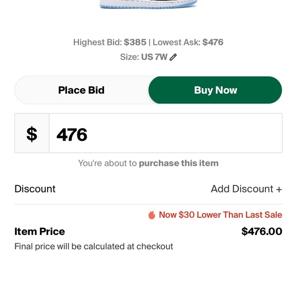 Air Jordan 1 UNC patent leather - Picture 6 of 8